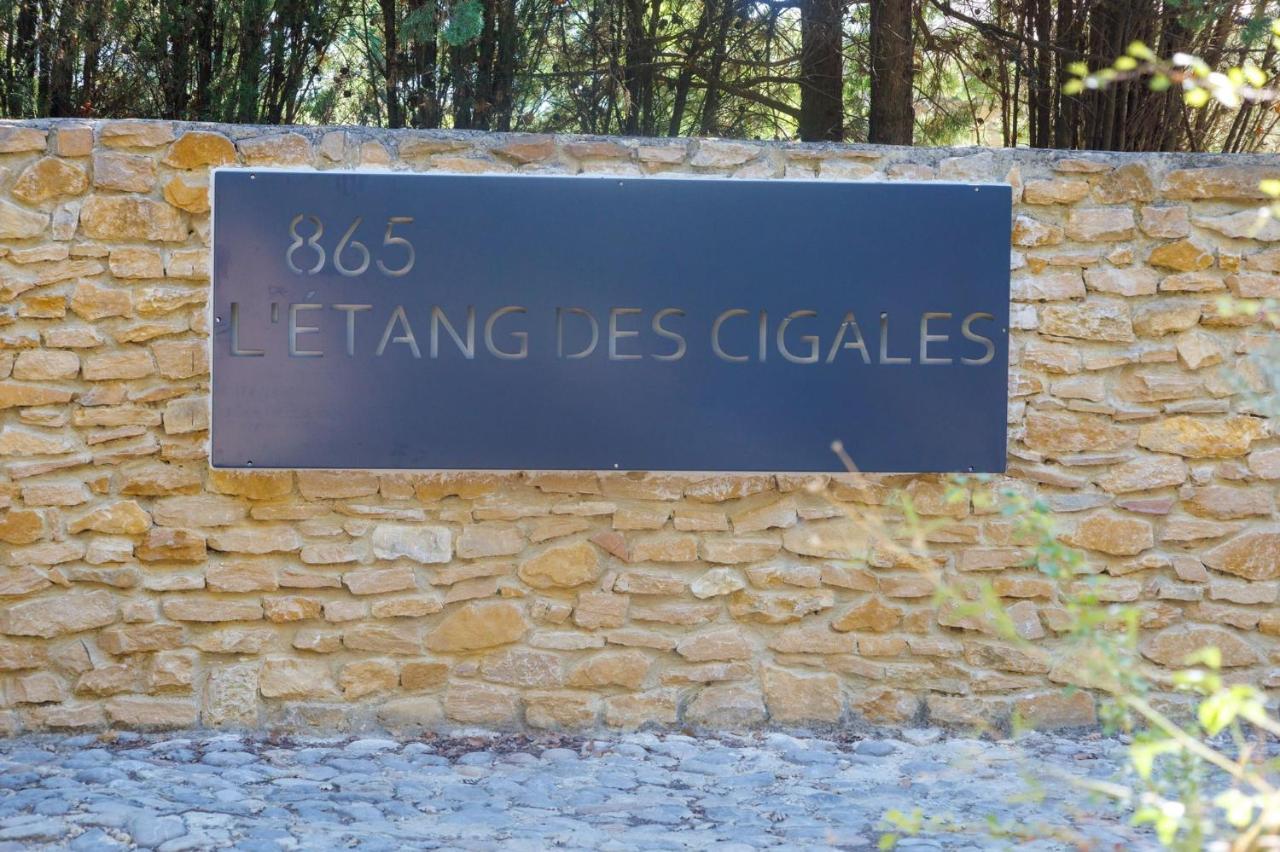 Apartamento L'Etang Des Cigales Uchaux Exterior foto